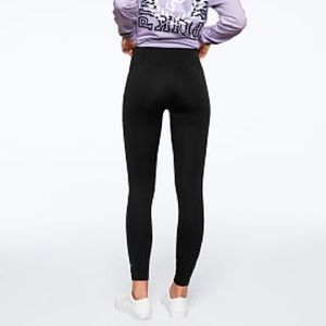 PINK fleece lined pocket legging